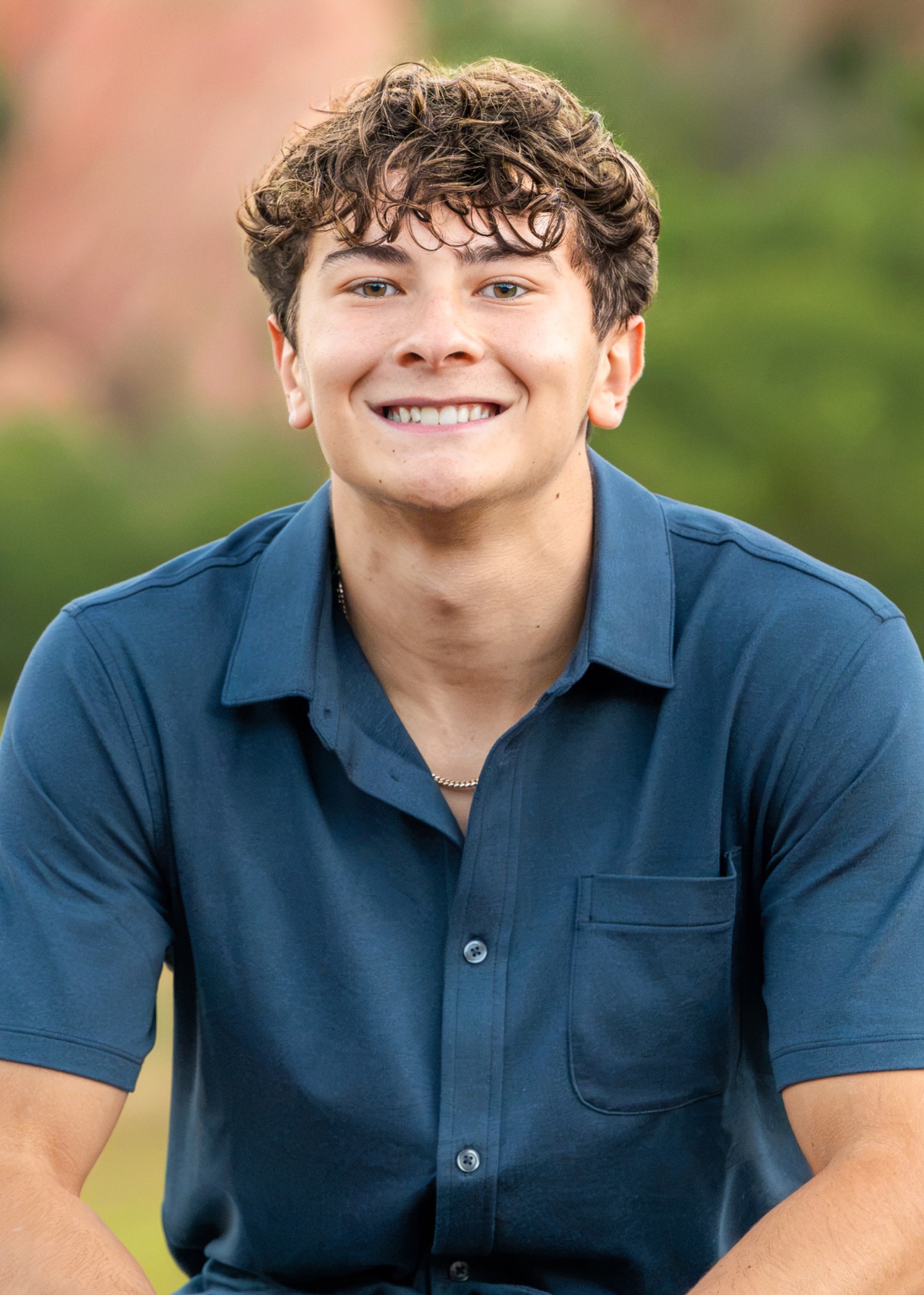 High school senior portrait